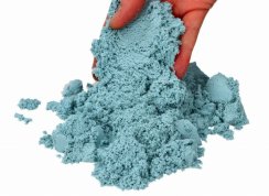 Kinetický písek 1 kg Adam Toys, světle modrý