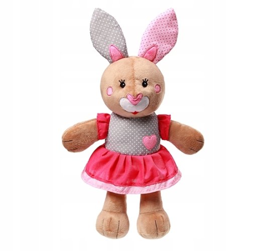BabyOno Plyšová hračka s chrastítkem, 30cm - Bunny Julia