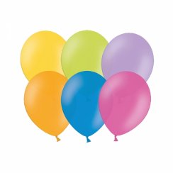 Nafukovací balónek metalický 27 cm - 1ks, mix barev