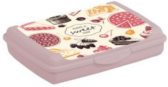 Keeeper Svačinkový box Sweet Day - mini 0,5 l, růžový