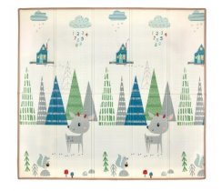 Milly Mally Skládací pěnová podložka, 197 x 177cm - Play Deer