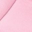 Bavlněná deka, dečka pletená, BASIC, 80x90cm, růžová