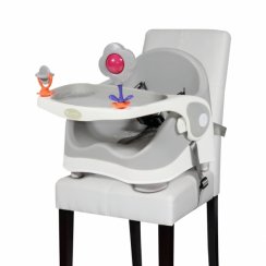 Jídelní židlička Lorelli PIXI GRAY&amp;WHITE
