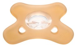 Symetrický silikonový dudlík Canpol Babies,  0-6 m, oranžový
