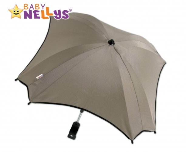 Slunečník, deštník  do kočárku Baby Nellys ® - béžový