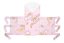 Bavlněný náhradní povlak na zavinovačku 85x85cm, LALLY Medvídek na žebříku, růžový