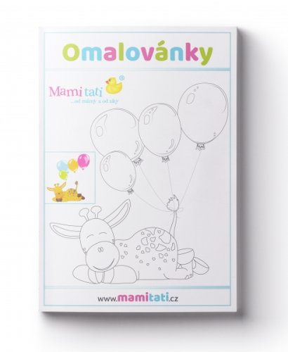 Mamitati Omalovánka A4 Happy animals